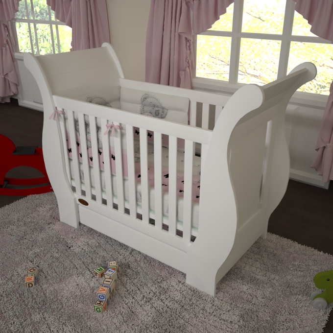 patut co sleeper alb